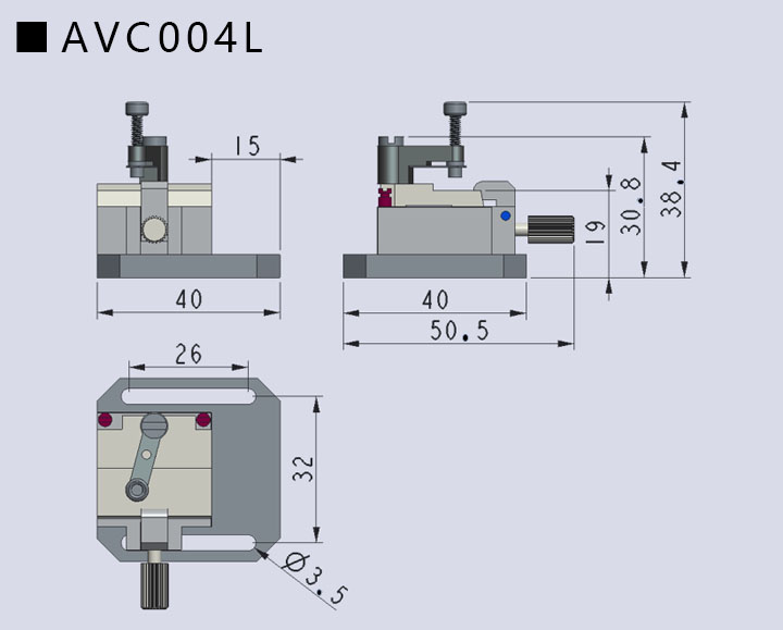 V槽夹具AVC004(图3)