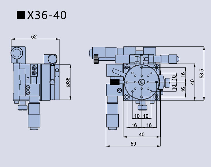 三维调整架 X36(图4)