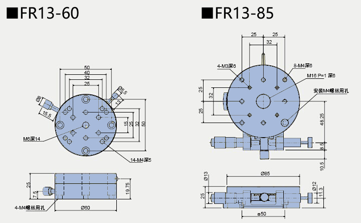 旋转台 FR13(图5)